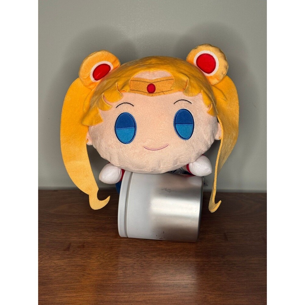NWT Sailor Moon x Round1 Exclusive Usagi Lay Down Plush 12in